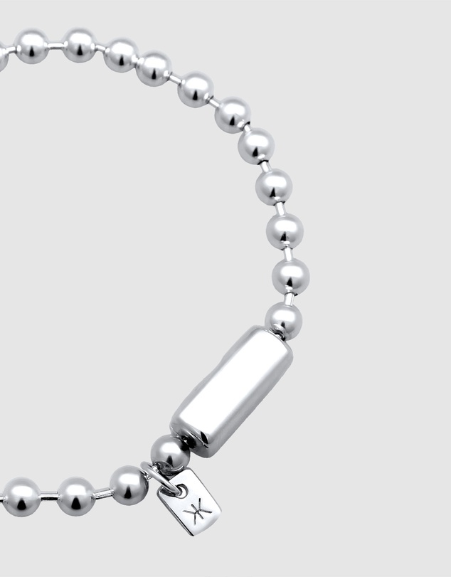 Kuzzoi - ICONIC EXCLUSIVE - Ball Chain Bracelet in 925 Sterling Silver