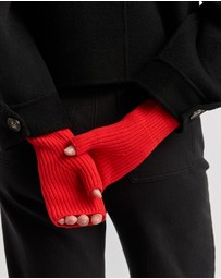 Toorallie - Fine Rib Open Mitten