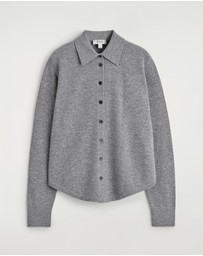 COS - Knitted Merino Wool Shirt