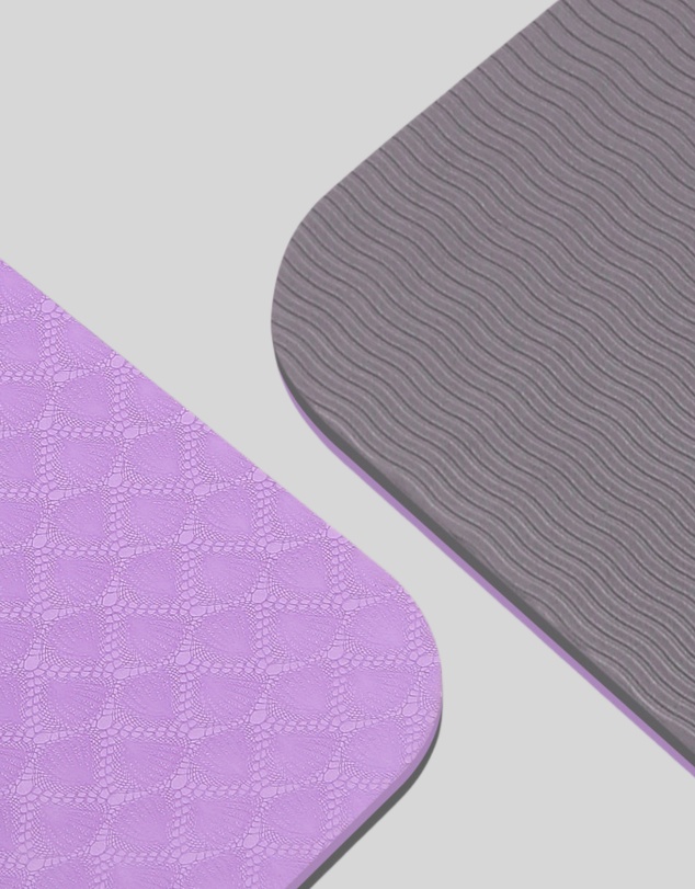 KAJA Clothing - Non Slip Exercise Mat for Yoga, Pilates, Stretching, Floor & Fitness Workouts - Yoga Mat 183*80*0.8cm
