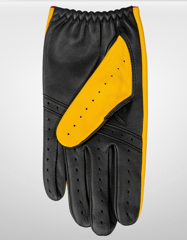 DENTS - Touchscreen Three Colour Leather Driving Gloves