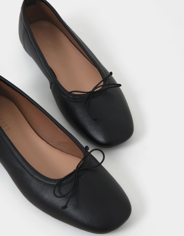 Forcast - Lizbeth Leather Ballet Flat
