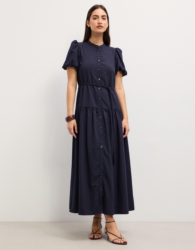 The Fated - Dakota Midi Shirt Dress