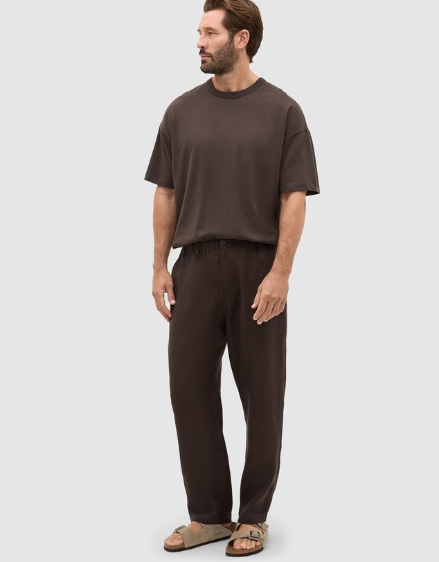 Seed Heritage - Pull On Linen Pant