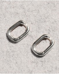 SAINT VALENTINE - Amsterdam Large Hoops - Silver