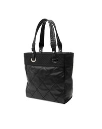 Pre-Loved by Azura Reborn - Pre-Loved Small Quilted Coated Canvas Paris Biarritz Tote