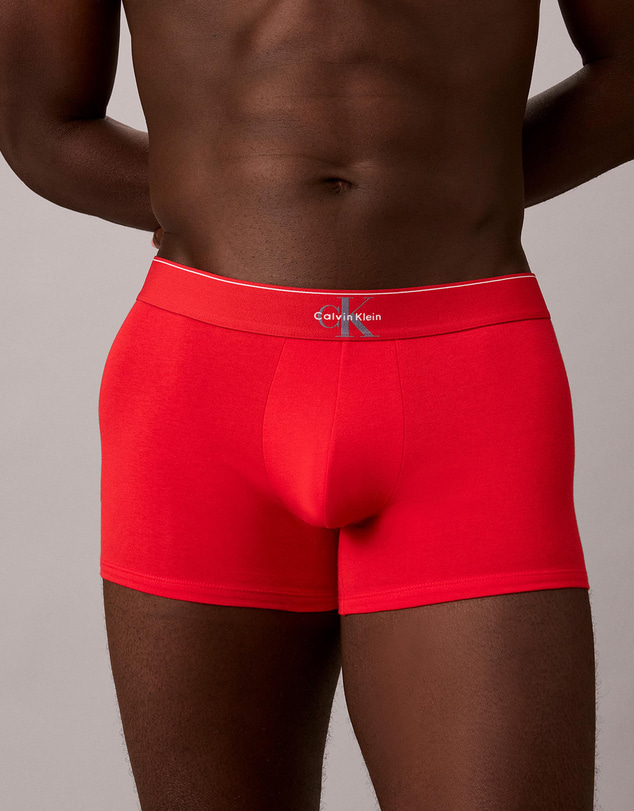 Calvin Klein - 3-Pack Graphic Monogram Cotton Trunks