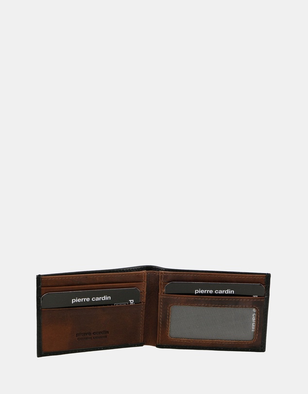 Pierre Cardin - Pierre Cardin Italian Leather Two Tone Men's Wallet/Card Holder