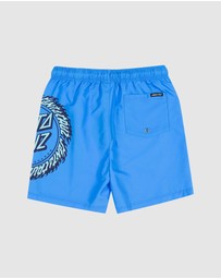 Santa Cruz - Flame Ringed Dot Boardshorts - Teens