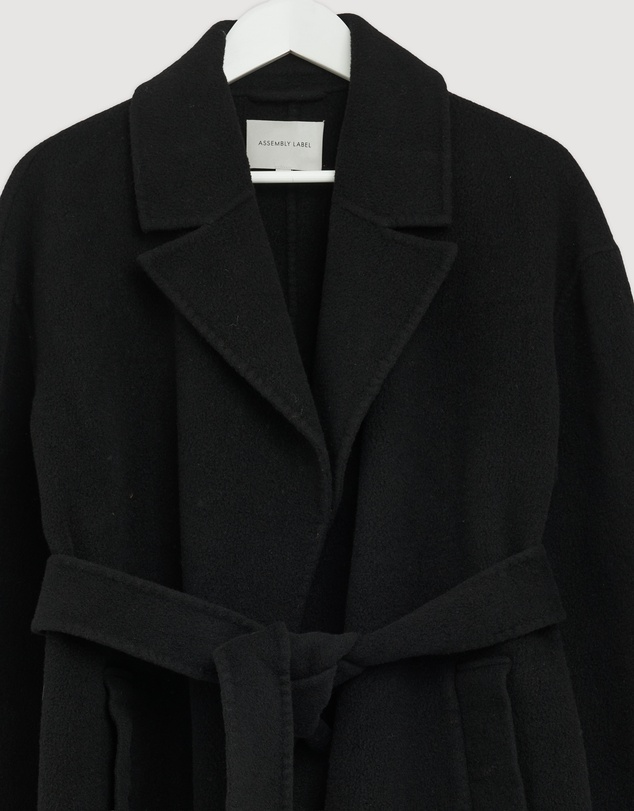 Revibe - Repaired Assembly Label Ivy Wool Coat - AU 6