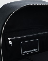 Karl Lagerfeld - K/Monogram Leather Backpack