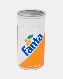 American Needle - Fanta Retro Sneaker Sock 3 Pack Gift Can