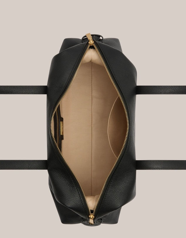 VESTIRSI - Gia Leather Shoulder Bag Black