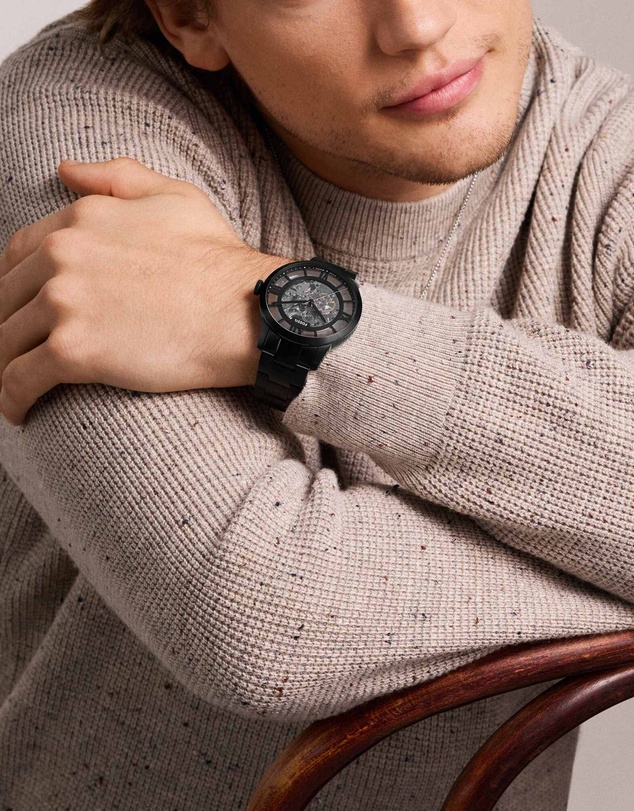 Fossil - Townsman Black Automatic Watch