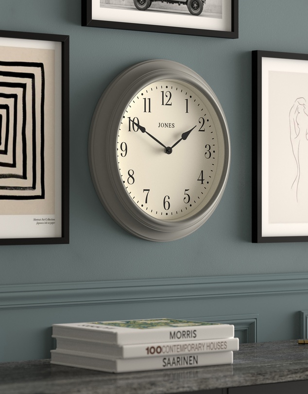 Newgate - Newgate Jones Supper Club Clock Cloud Grey