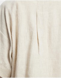 White By FTL - Bay Linen Shirt