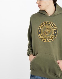 Vintage by The Real Deal - Pre Loved - Vintage United States Marine Corps Hooded Sweatshirt