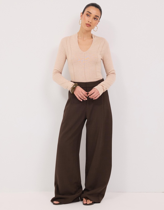 Calli - Ava LS Knit Top