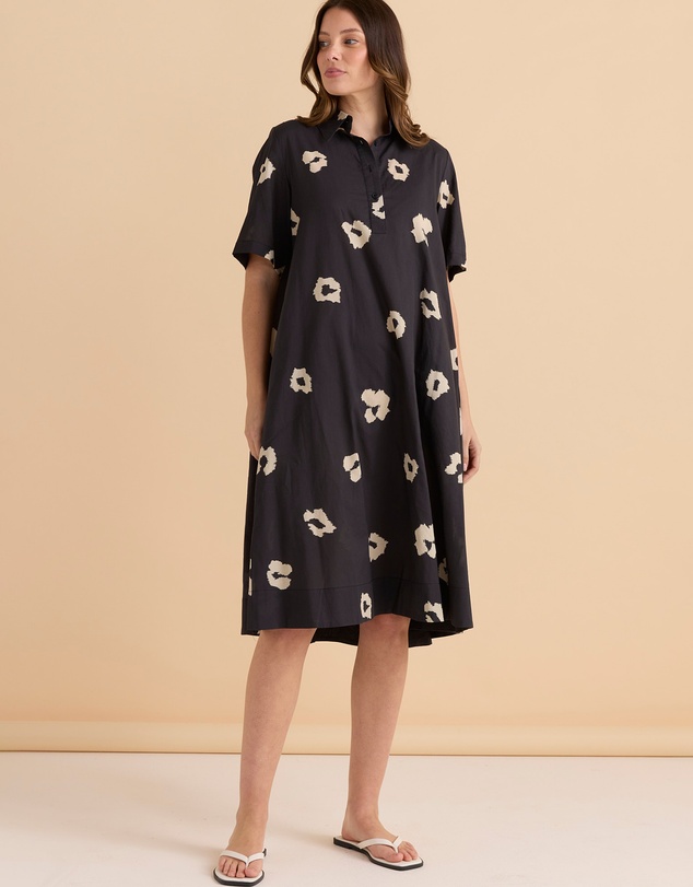 Betty Basics - Savannah Swing Shirt Dress