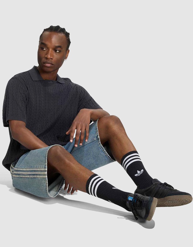 adidas Originals - Cable Knit Football Jersey
