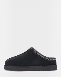 Mia Vita - Zap Slipper - Charcoal
