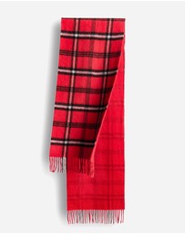 Ozwear Connection Uggs - Ugg 100% Australian Merino Wool Reversible Scarf Red