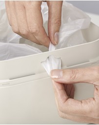 Joseph Joseph - Stack 4L Food Waste Caddy with Odour Filter (Stone)