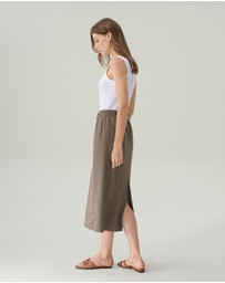 IDA+S - Vienna Cotton Midi Skirt