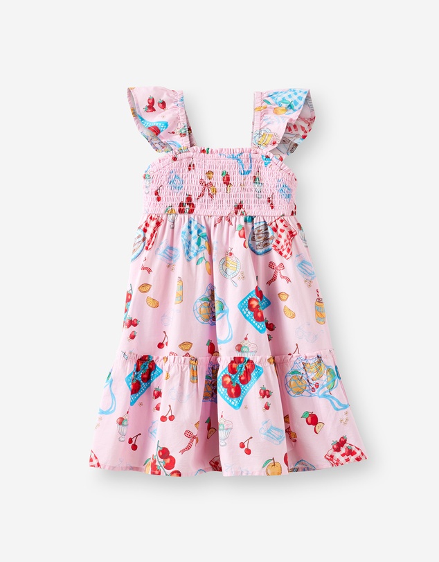 Cotton On Kids - Gigi Flutter Sleeve Dress
