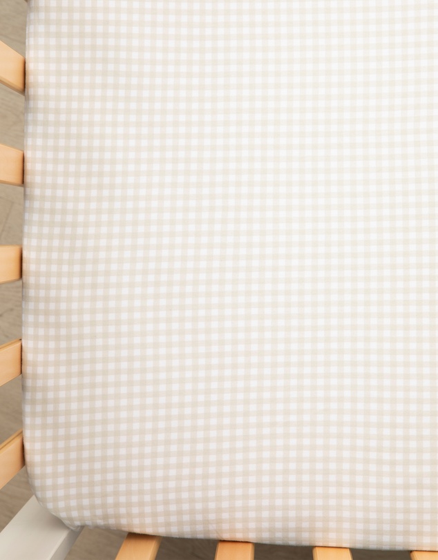 Living Textiles - 2 Pack Organic Cot Fitted Sheet - Tractor Ride