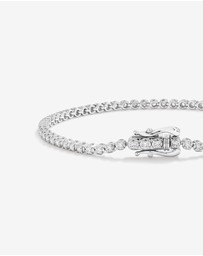 Michael Hill - 1.50 Carat TW Laboratory-Grown Diamond Tennis Bracelet in Sterling Silver
