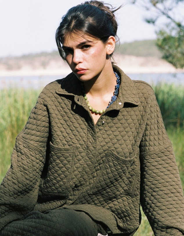 KINGA CSILLA - Sabbia Quilted Dbl Pocket Shirt