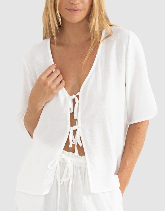 Rhythm - Airlie Short Sleeve Top