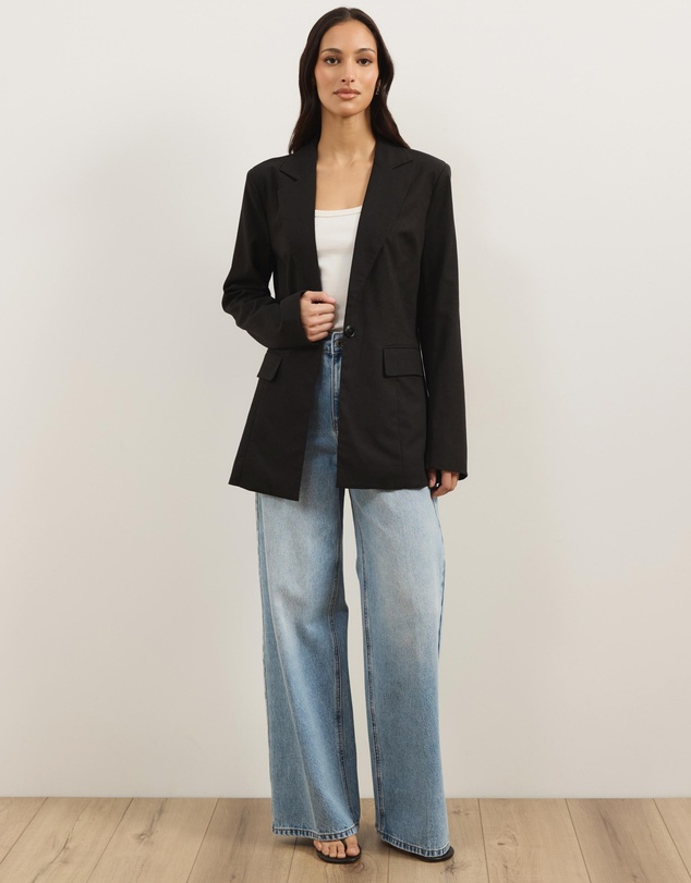Atmos&Here - Harper Linen Blend Blazer