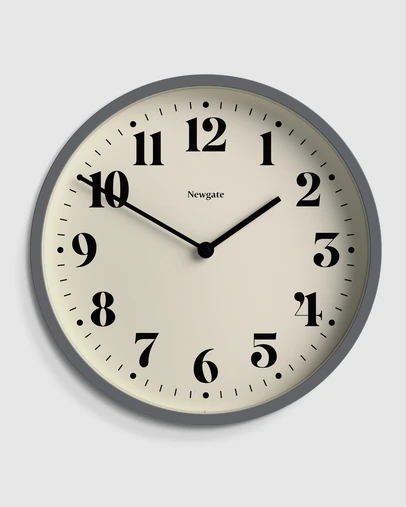 Newgate - Newgate Number Four Wall Clock Matte French Navy