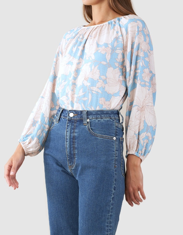 Amelius - Wildflower Long Sleeve Blouse