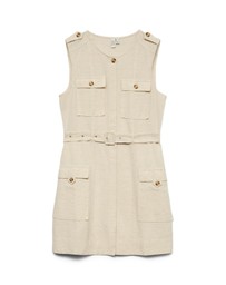 Vero Moda - Josephine Linen Blend Mini Dress