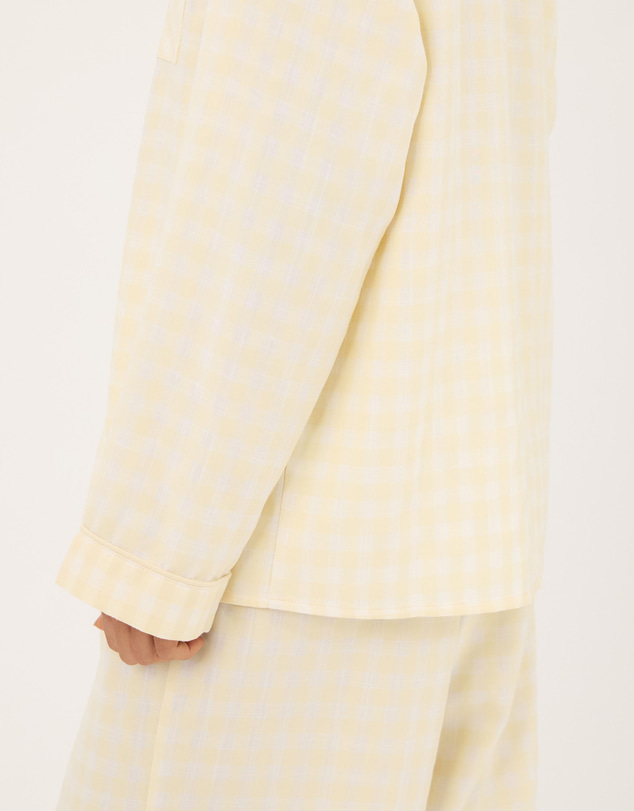 Atmos&Here - Ava Gingham Long PJ Set