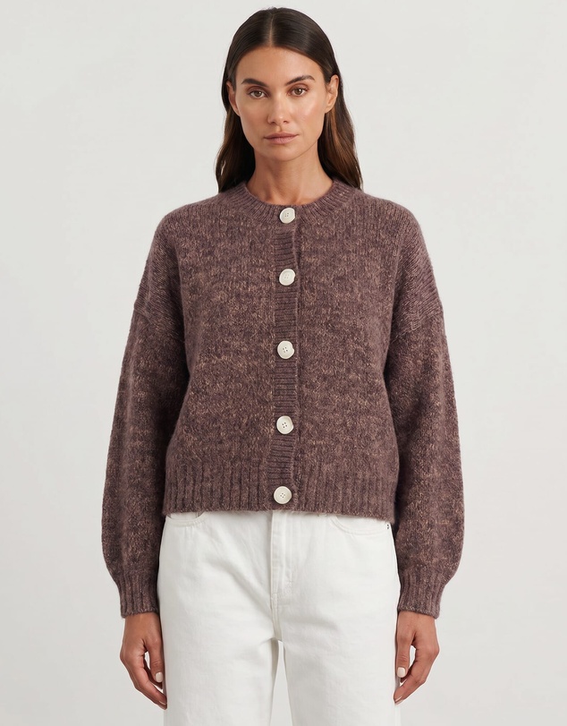 Jag - Lily Fluffy Knit Cardigan