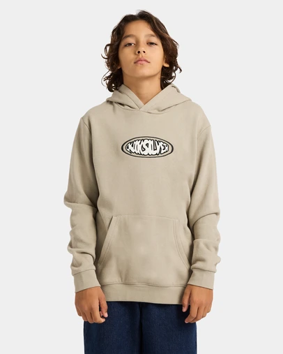 Quiksilver - Boys 8 to 16 Quik Global Pullover Hoodie