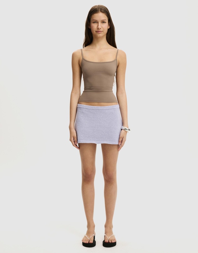 Cotton On - Sparkle Knit Mini Skirt
