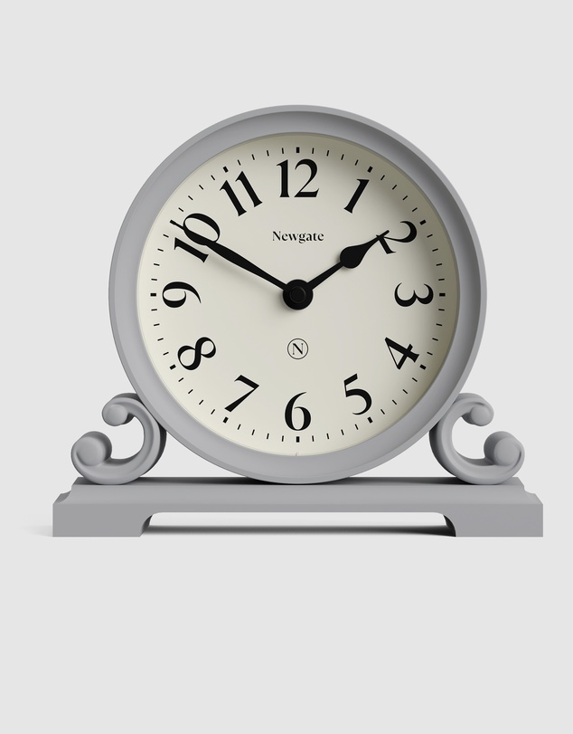 Newgate - Newgate Divisadero Mantel Clock-Clock Grey
