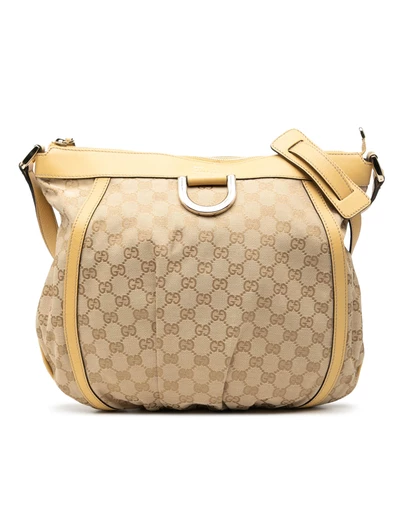Pre-Loved by Azura Reborn - Pre-Loved GG Canvas Abbey D Ring Crossbody