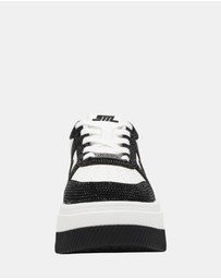 Steve Madden - Dynamo-R Black/White Sneakers