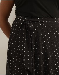 Atmos&Here Curvy - Rumi Polka Dot Maxi Skirt