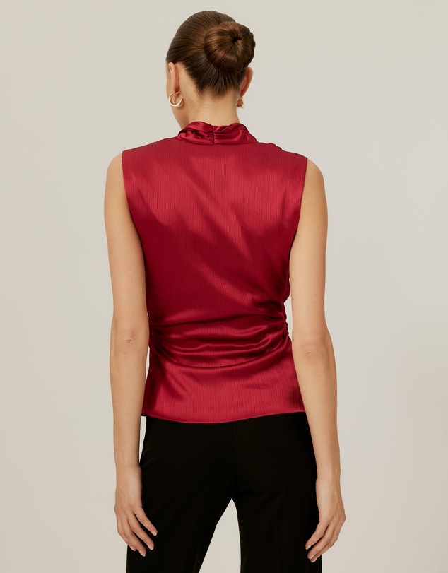 Tussah - Drape Neck Top