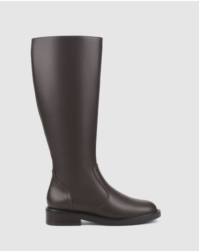 Chocolate Brown Leather