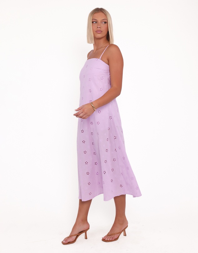 Petal & Pup - Narcissa Strapless Maxi Dress - Lilac
