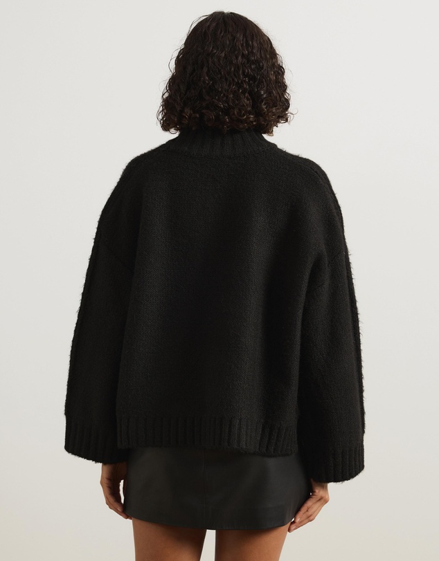 Atmos&Here - Charll Funnel Neck Knit Jumper