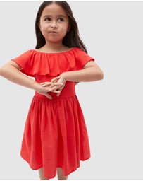 Seed Heritage - Ruffle Spliced Dress